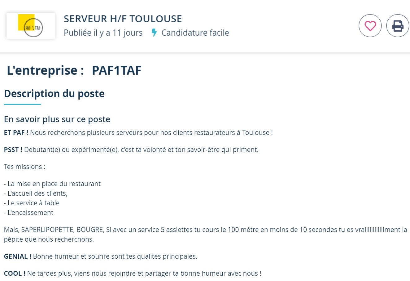 9 façons originales de rédiger une offre d’emploi